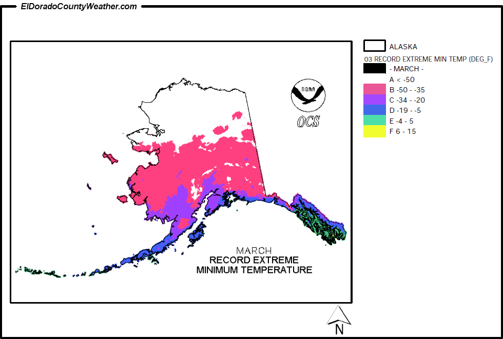 Alaska Annual Record Extreme Minimum Temperature